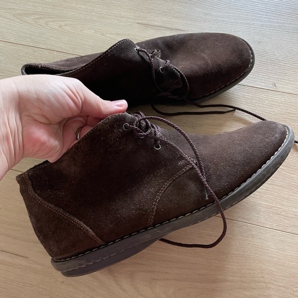 Geox Abeo men’s footwear shoes brown leather boots size 42 main image 5